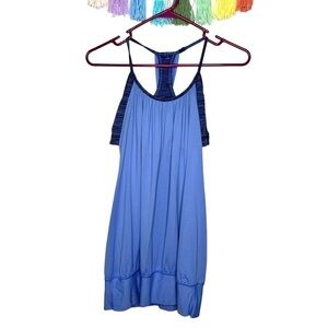 Lululemon Women No Limits Lullaby Wee Are From Space Cadet Blue Tank Top Size XS